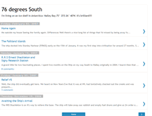 Tablet Screenshot of 76south.blogspot.com