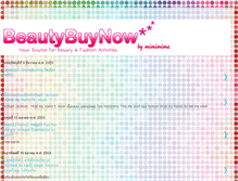 Tablet Screenshot of beautybuynow.blogspot.com