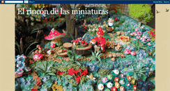 Desktop Screenshot of elrincondelasminiaturas.blogspot.com