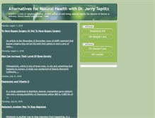 Tablet Screenshot of natural-health-alternative.blogspot.com