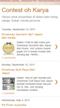 Mobile Screenshot of cheritacontest.blogspot.com