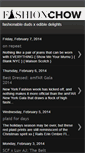 Mobile Screenshot of fashionchow.blogspot.com