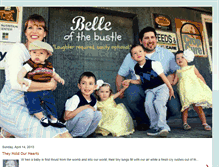 Tablet Screenshot of belleofthebustle.blogspot.com