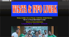 Desktop Screenshot of duta-kopi-luwak.blogspot.com