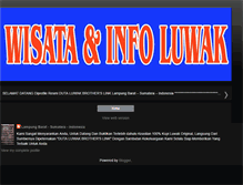 Tablet Screenshot of duta-kopi-luwak.blogspot.com