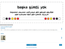 Tablet Screenshot of baskasimdiyok.blogspot.com