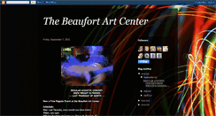 Desktop Screenshot of beaufortartcenter.blogspot.com