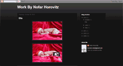 Desktop Screenshot of nofarhorovitz.blogspot.com