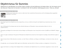Tablet Screenshot of objektivismus-fuer-dummies.blogspot.com