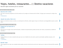 Tablet Screenshot of destinovacaciones.blogspot.com