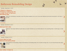 Tablet Screenshot of bathroomremodelingdesign.blogspot.com