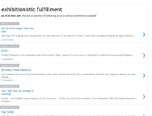 Tablet Screenshot of exhibitionistic-fulfillment.blogspot.com
