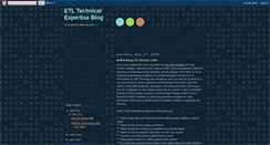 Desktop Screenshot of etltechicalexpertiseblog.blogspot.com