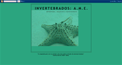 Desktop Screenshot of invertebradosame.blogspot.com