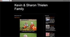 Desktop Screenshot of kevinandsharonthielen.blogspot.com