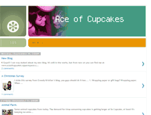 Tablet Screenshot of aceofcupcakes.blogspot.com