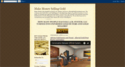 Desktop Screenshot of makemoneysellinggold.blogspot.com