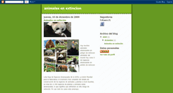 Desktop Screenshot of genesis-animalesenextincion.blogspot.com