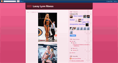 Desktop Screenshot of laceylynnfitness.blogspot.com