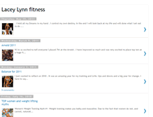 Tablet Screenshot of laceylynnfitness.blogspot.com