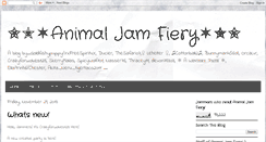 Desktop Screenshot of animaljamfiery.blogspot.com