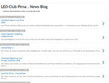 Tablet Screenshot of leo-club-pirna-news.blogspot.com