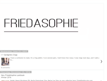 Tablet Screenshot of friedasophie.blogspot.com