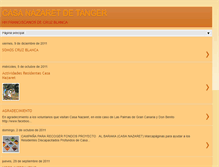 Tablet Screenshot of casanazaretdetanger.blogspot.com