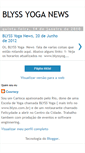 Mobile Screenshot of blyssyoganews.blogspot.com