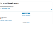 Tablet Screenshot of lamacchinadeltempo.blogspot.com