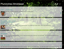Tablet Screenshot of pluminchen-strickliesel.blogspot.com