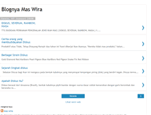 Tablet Screenshot of maswira.blogspot.com