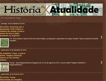 Tablet Screenshot of historiaxatualidade.blogspot.com