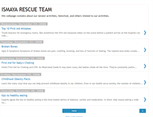 Tablet Screenshot of ismayarescueteam.blogspot.com