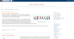 Desktop Screenshot of myscripblog.blogspot.com