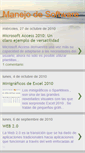 Mobile Screenshot of manejodesoftware-patty.blogspot.com