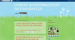 Desktop Screenshot of comiteanticorrupcion.blogspot.com