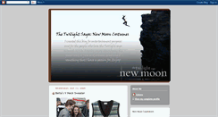 Desktop Screenshot of newmooncostumes.blogspot.com