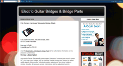 Desktop Screenshot of bestsellerguitarbridgesbridgeparts.blogspot.com