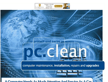 Tablet Screenshot of pccleancomputers.blogspot.com