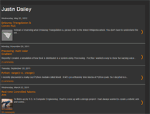 Tablet Screenshot of justindailey.blogspot.com