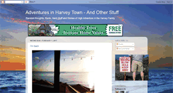 Desktop Screenshot of harveytown.blogspot.com