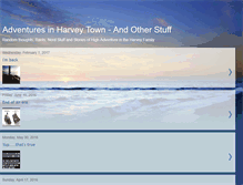 Tablet Screenshot of harveytown.blogspot.com