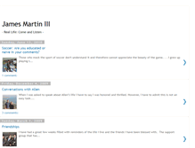 Tablet Screenshot of jamesmartiniii.blogspot.com