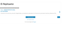 Tablet Screenshot of bukoskielreplicante.blogspot.com