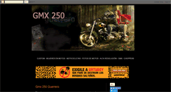 Desktop Screenshot of gmx250.blogspot.com