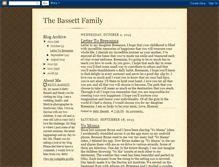 Tablet Screenshot of bettybassett.blogspot.com