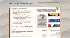 Desktop Screenshot of mvyradio.blogspot.com