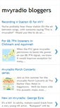 Mobile Screenshot of mvyradio.blogspot.com