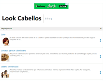 Tablet Screenshot of lookcabellos.blogspot.com